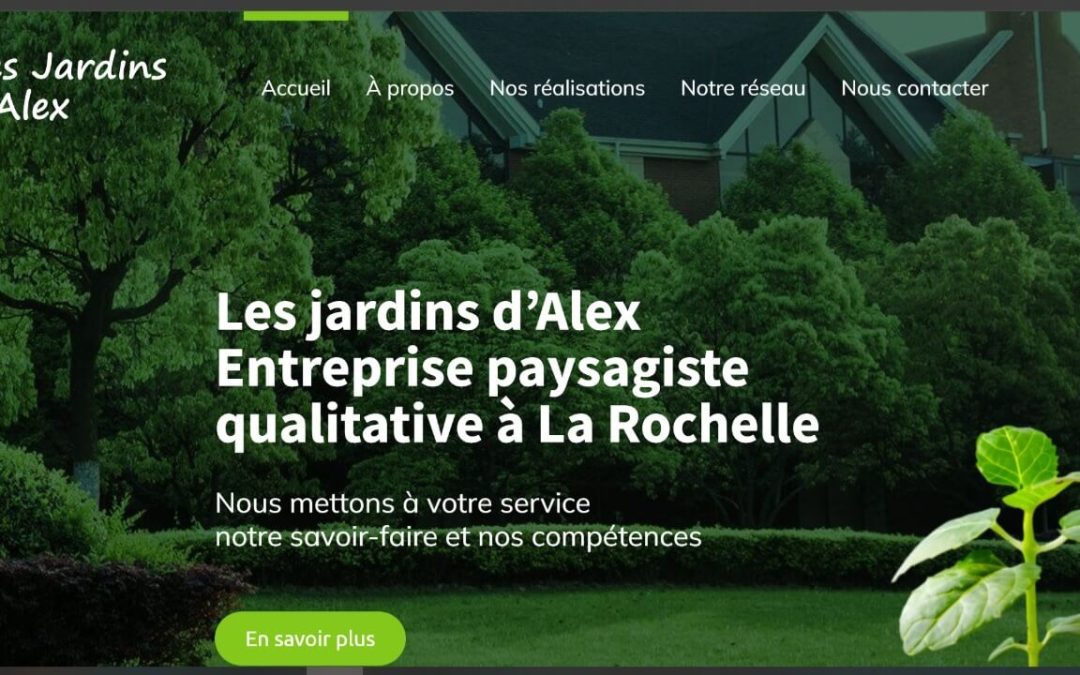 Création site web pour paysagiste : Attirez plus de clients en 2026