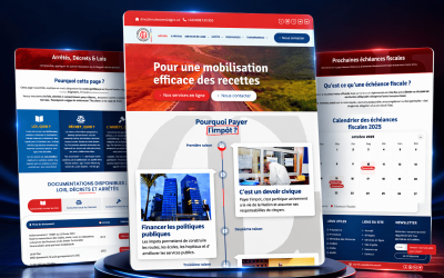 Étude de cas : la refonte du site institutionnel de la DGI à Kinshasa