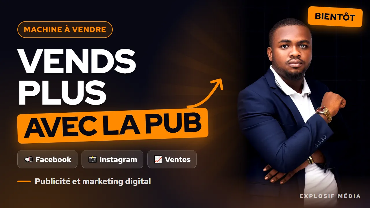 Formation en ligne Machine à Vendre d’Explosif Média