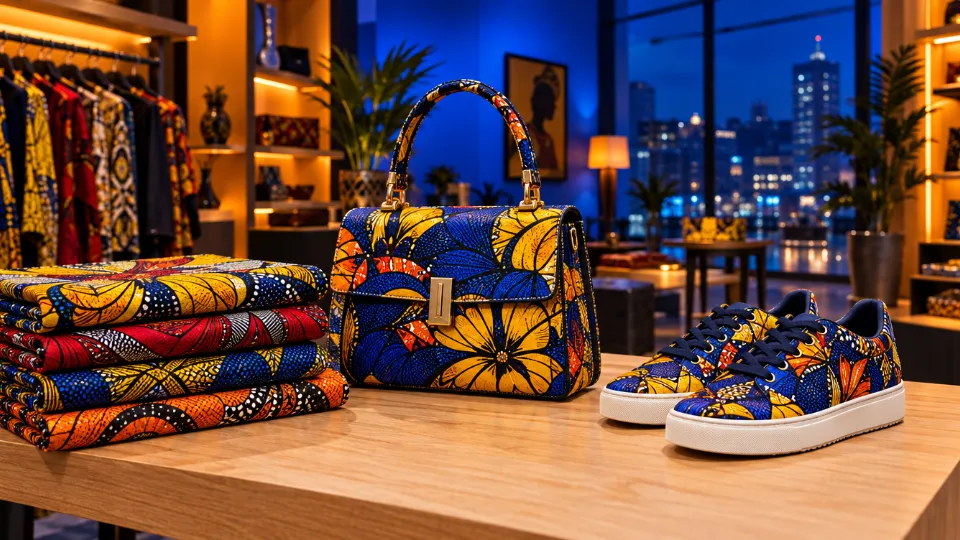Publicité en ligne à Kinshasa : exemple de visuel d’annonce Facebook pour une boutique de mode